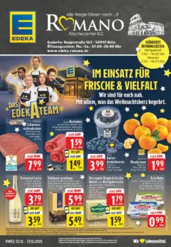 Edeka prospekt Köln-Godorf	 ab 22.12.2025 gültig