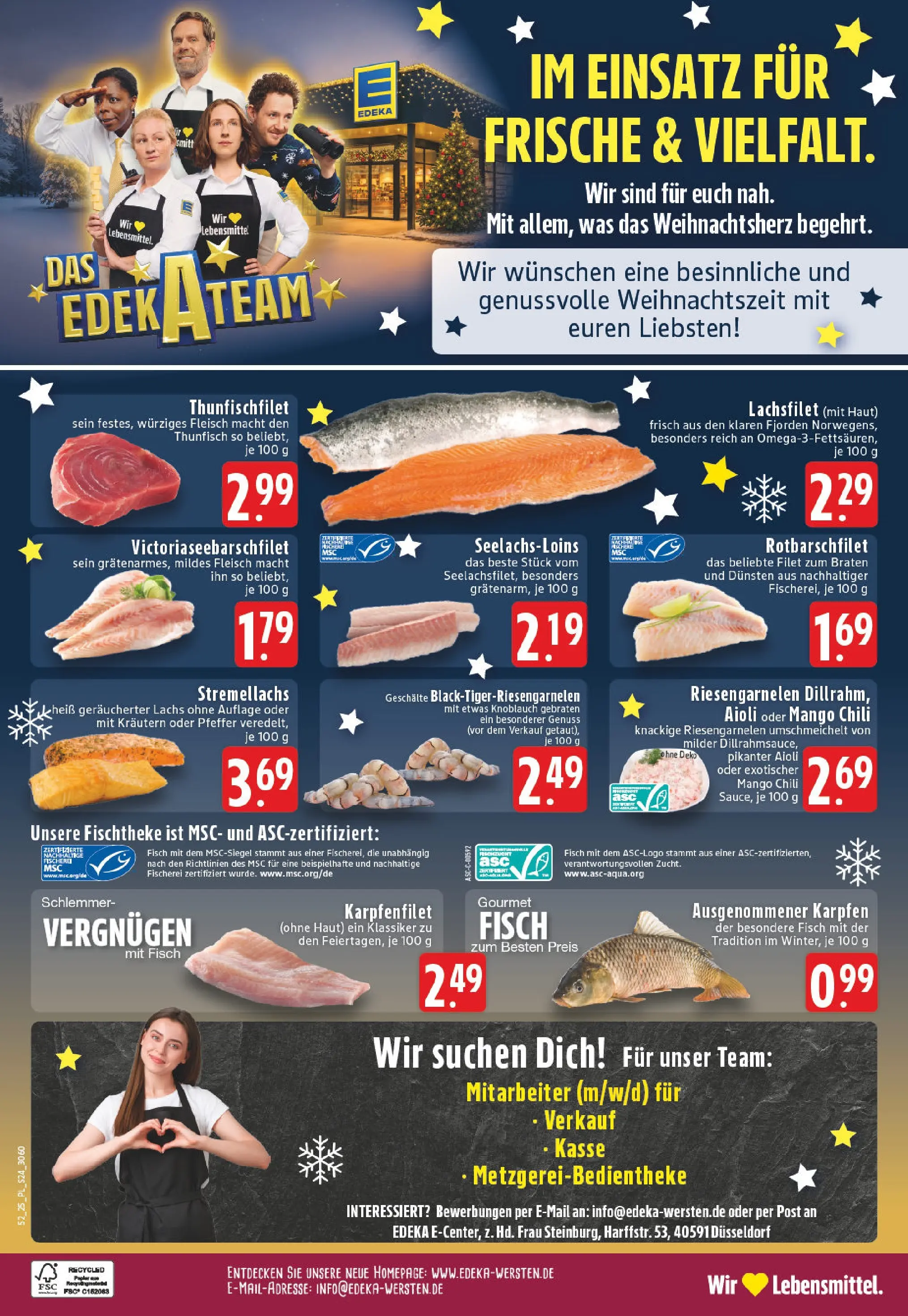 Edeka prospekt Düsseldorf	 (ab 21.12.2025) » Angebote Online | Seite: 26 | Produkte: Thunfisch, Fisch, Mango, Chili