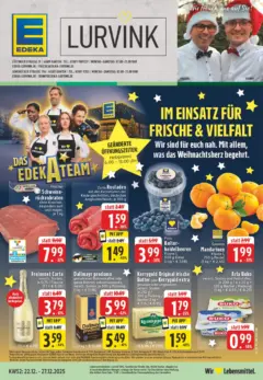 Edeka prospekt Xanten	 ab 22.12.2025 gültig