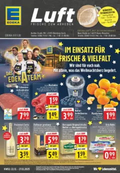 Edeka prospekt Rheinberg - Borth	 ab 21.12.2025 gültig