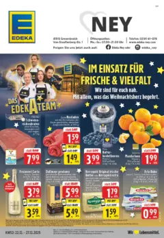 Edeka prospekt Grevenbroich-Südstadt	 ab 22.12.2025 gültig