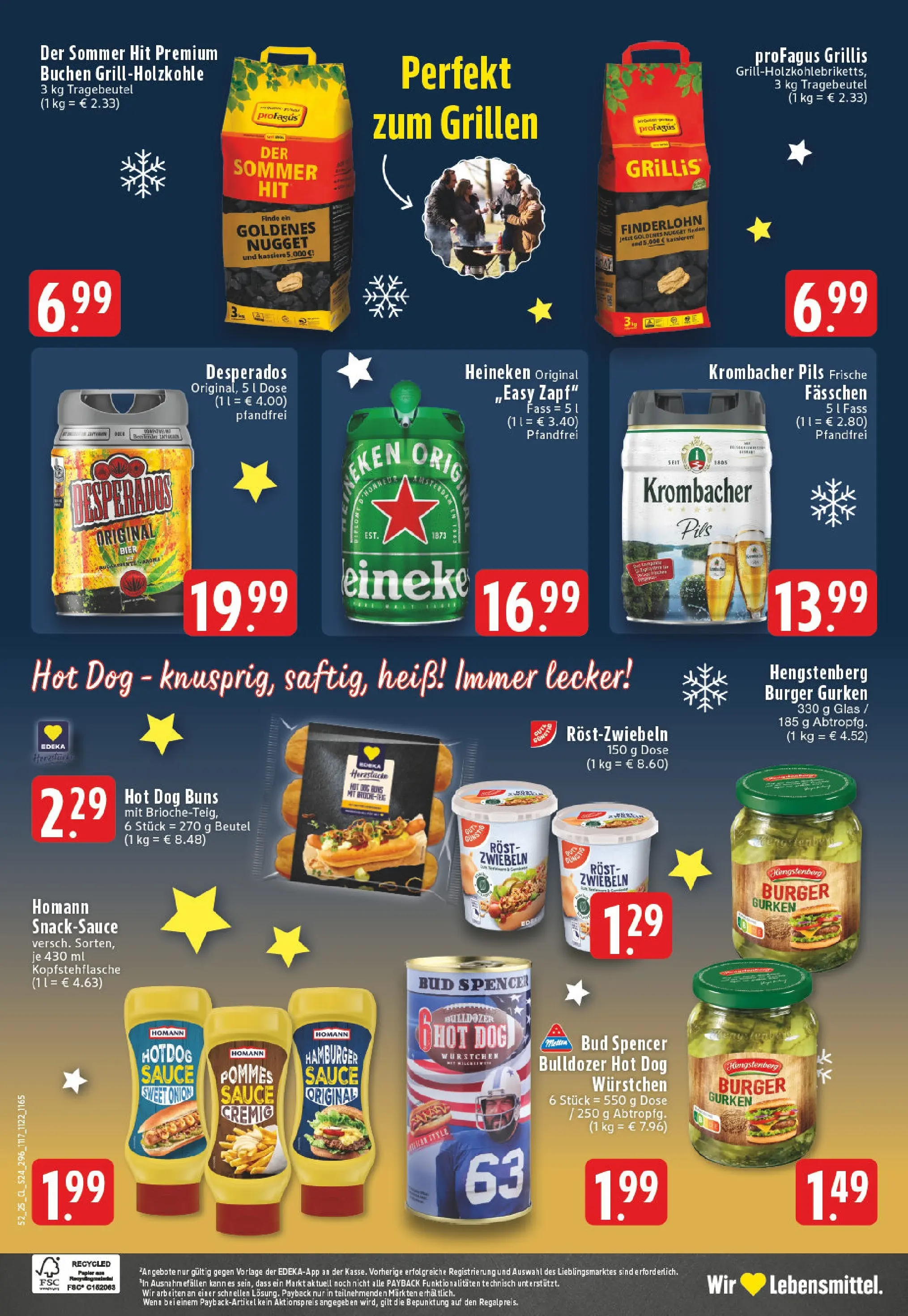 Edeka prospekt Neuenhaus	 (ab 22.12.2025) » Angebote Online | Seite: 26 | Produkte: Bier, Pils, Heineken, Zwiebeln