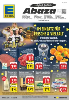 Edeka prospekt Essen	 ab 22.12.2025 gültig