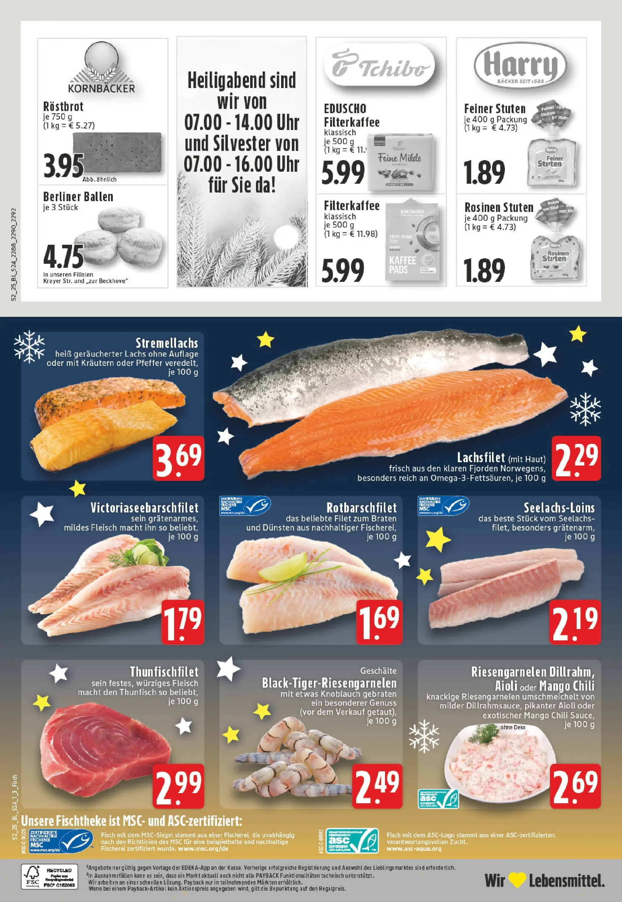 Edeka prospekt Essen	 (ab 22.12.2025) » Angebote Online | Seite: 26 | Produkte: Rosinen, Mango, Knoblauch, Chili