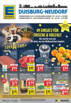 Edeka prospekt Duisburg	 ab 22.12.2025 gültig