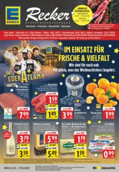 Edeka prospekt Beckum	 ab 22.12.2025 gültig