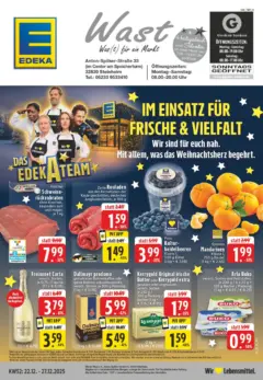 Edeka prospekt Steinheim	 ab 22.12.2025 gültig