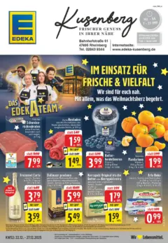 Edeka prospekt Rheinberg	 ab 22.12.2025 gültig