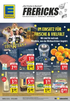 Edeka prospekt Bocholt	 ab 22.12.2025 gültig