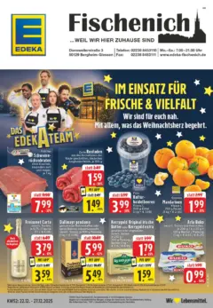 Edeka prospekt Bergheim	 ab 22.12.2025 gültig