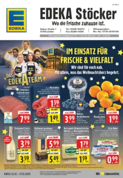 Edeka prospekt Lindlar	 ab 22.12.2025 gültig
