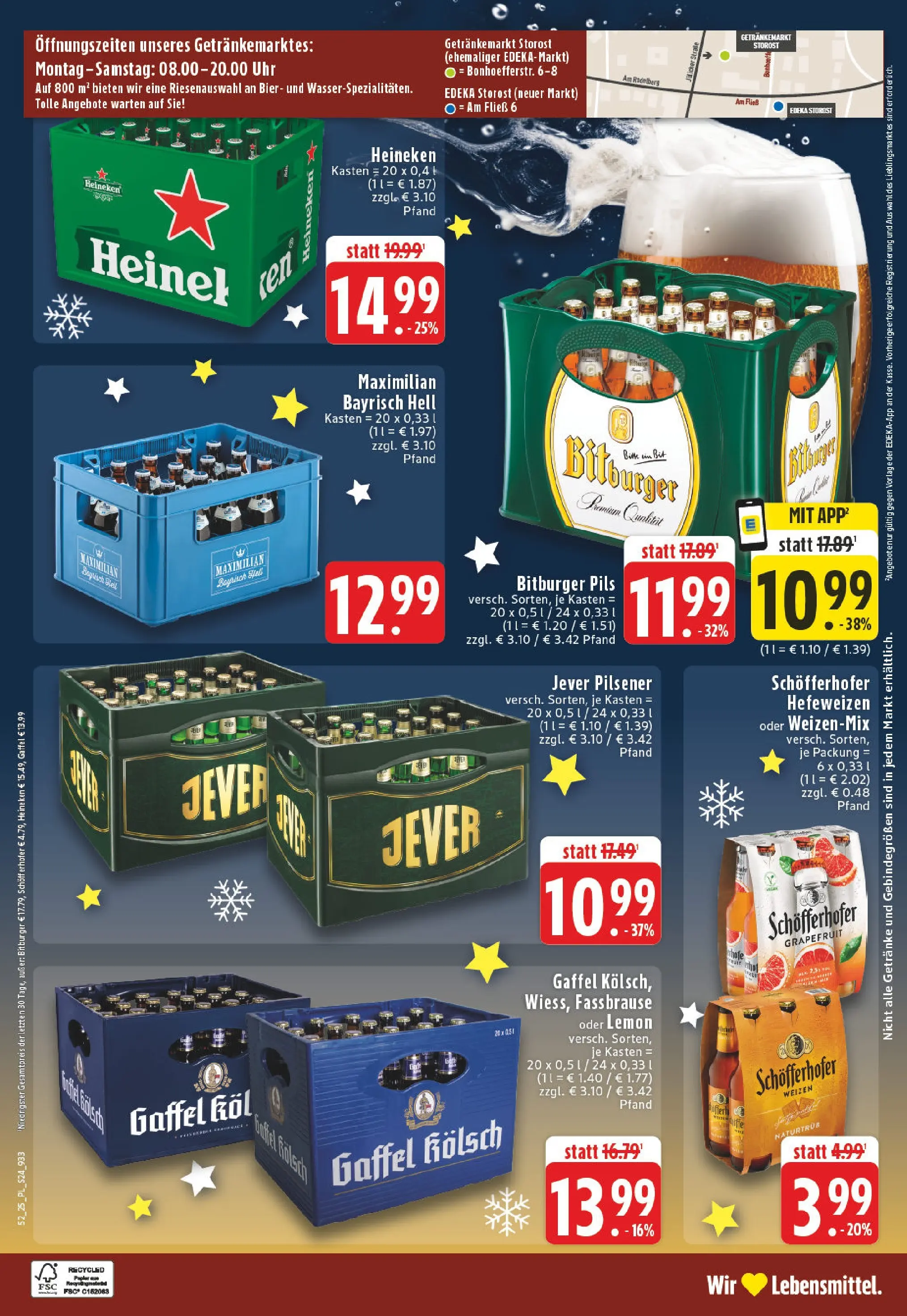 Edeka prospekt Eschweiler-Dürwiß	 (ab 22.12.2025) » Angebote Online | Seite: 26 | Produkte: Bier, Grapefruit, Fassbrause, Uhr