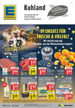 Edeka prospekt Hilden	 ab 22.12.2025 gültig