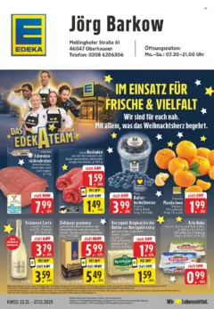 Edeka prospekt Oberhausen	 ab 22.12.2025 gültig