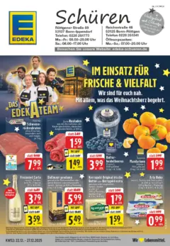 Edeka prospekt Bonn	 ab 22.12.2025 gültig