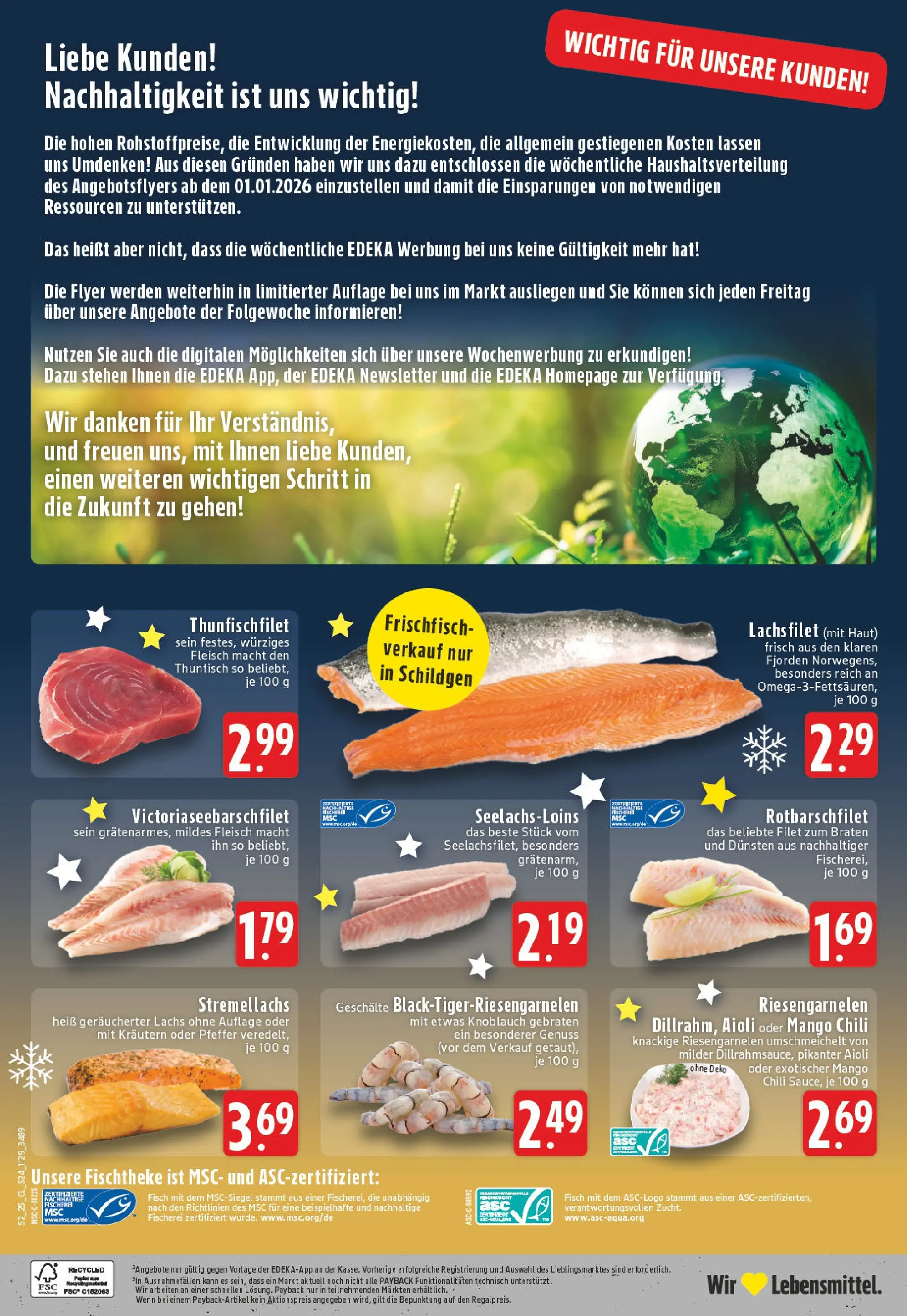Edeka prospekt Köln	 (ab 22.12.2025) » Angebote Online | Seite: 26 | Produkte: Thunfisch, Pfeffer, Knoblauch, Fleisch