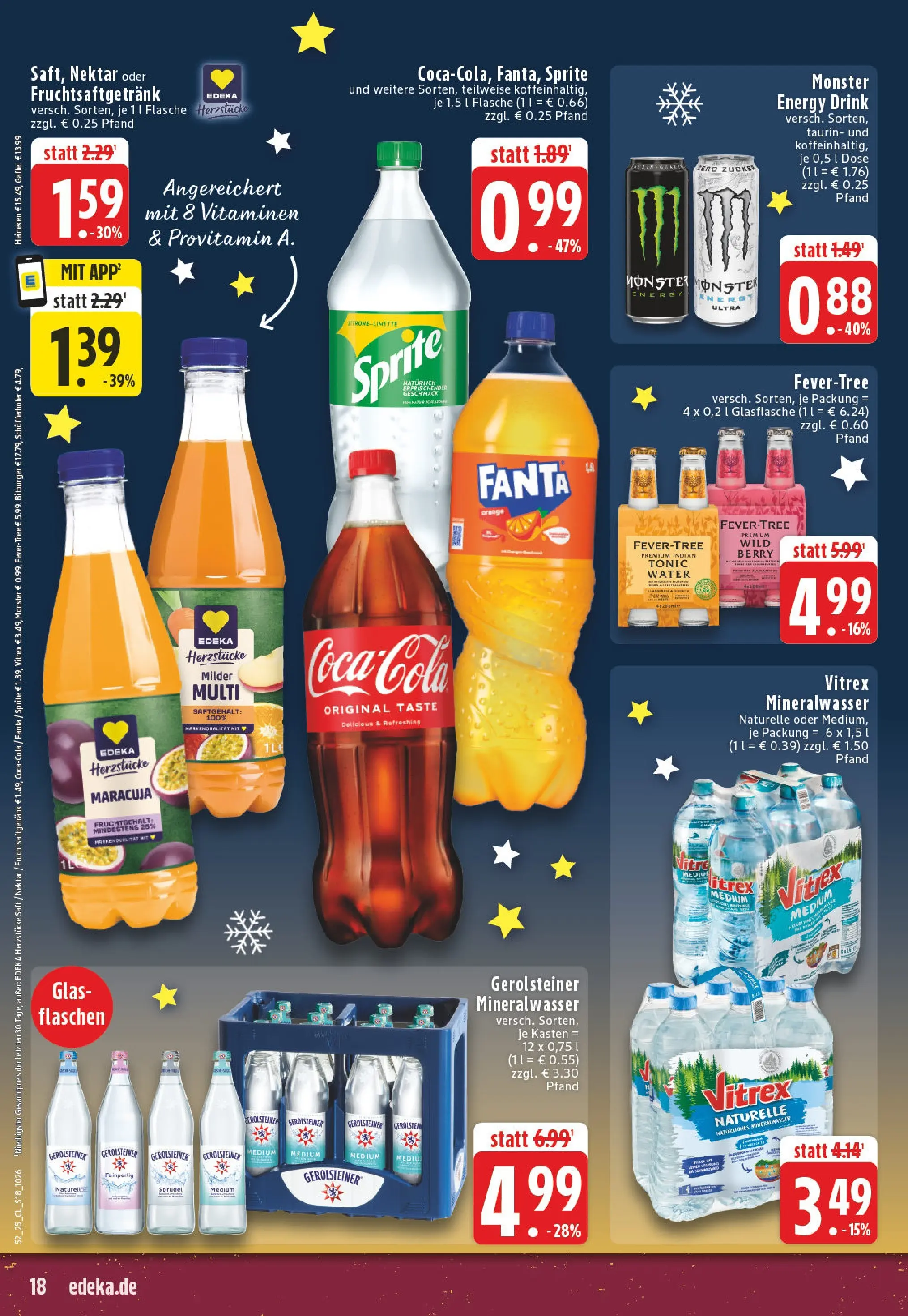 Edeka prospekt Koblenz	 (ab 22.12.2025) » Angebote Online | Seite: 18 | Produkte: Mixer, Fanta, Sprite, Mineralwasser