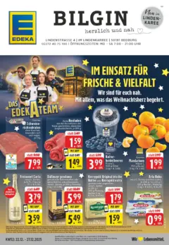 Edeka prospekt Bedburg	 ab 21.12.2025 gültig