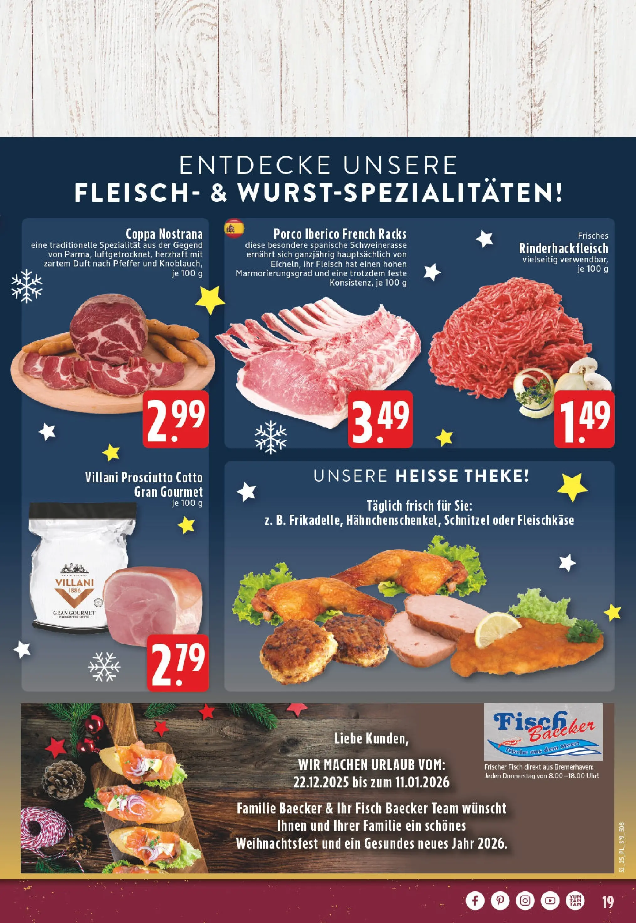 Edeka prospekt Kerken-Aldekerk	 (ab 21.12.2025) » Angebote Online | Seite: 19 | Produkte: Duft, Schnitzel, Fisch, Pfeffer