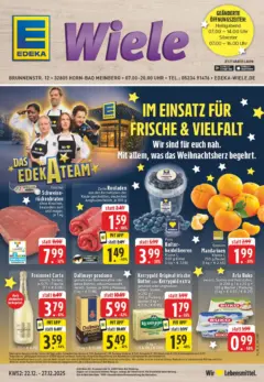 Edeka prospekt Horn-Bad Meinberg	 ab 22.12.2025 gültig