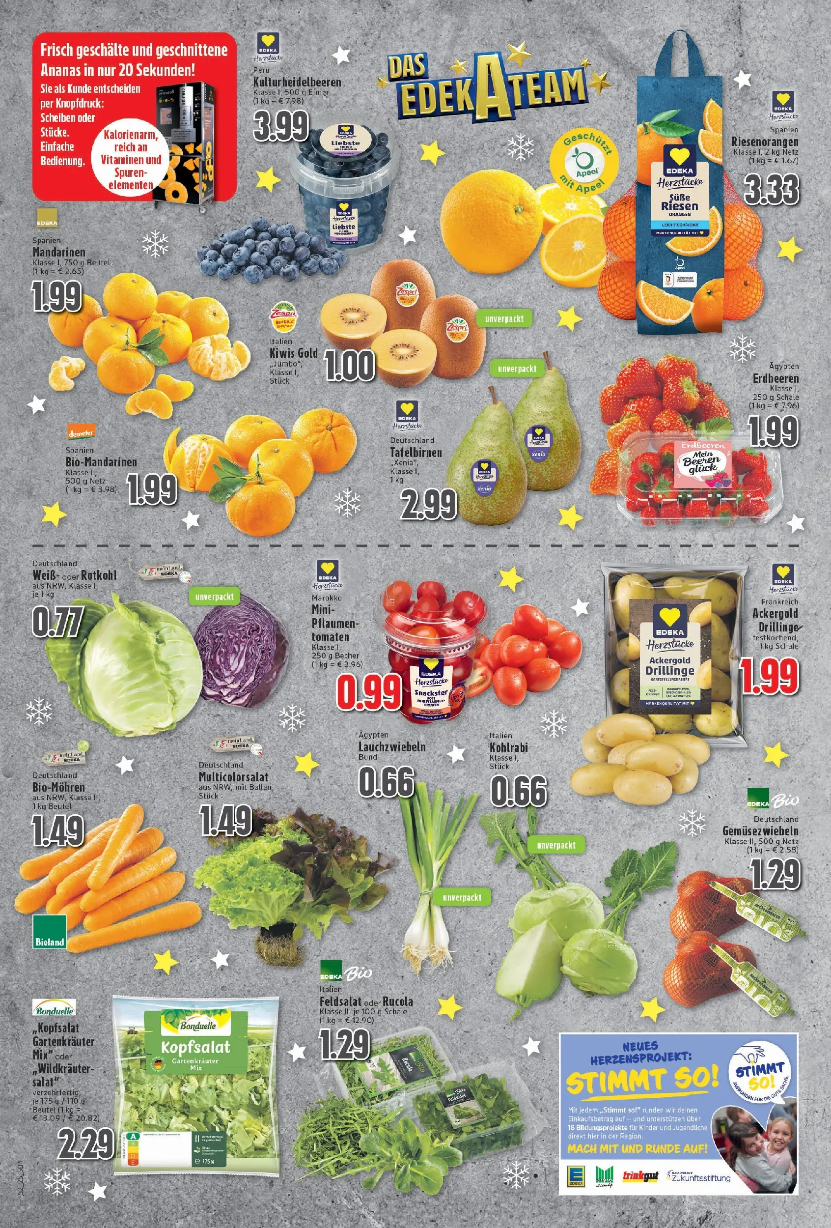 Edeka prospekt Neukirchen-Vluyn	 (ab 22.12.2025) » Angebote Online | Seite: 4 | Produkte: Rucola, Tomaten, Erdbeeren, Salat