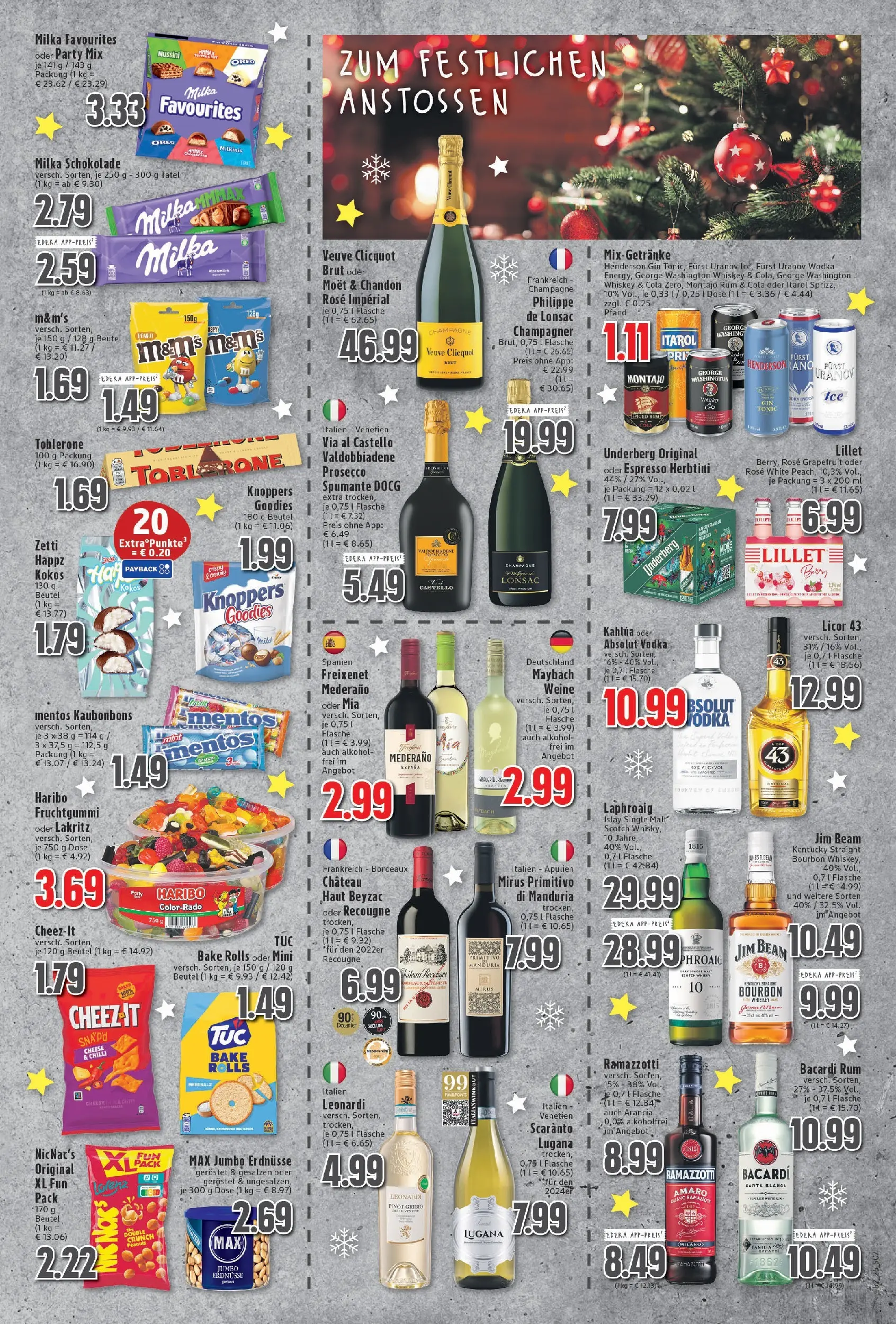Edeka prospekt Neukirchen-Vluyn	 (ab 22.12.2025) » Angebote Online | Seite: 7 | Produkte: Whisky, Freixenet, Vodka, Underberg