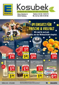 Edeka prospekt Stolberg	 ab 22.12.2025 gültig
