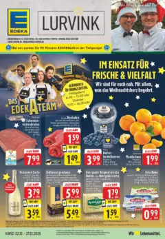 Edeka prospekt Wesel	 ab 22.12.2025 gültig