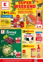 Kaufland Super Weekend ważne do 21.12 Kaufland &ndash; od 19.12.2025