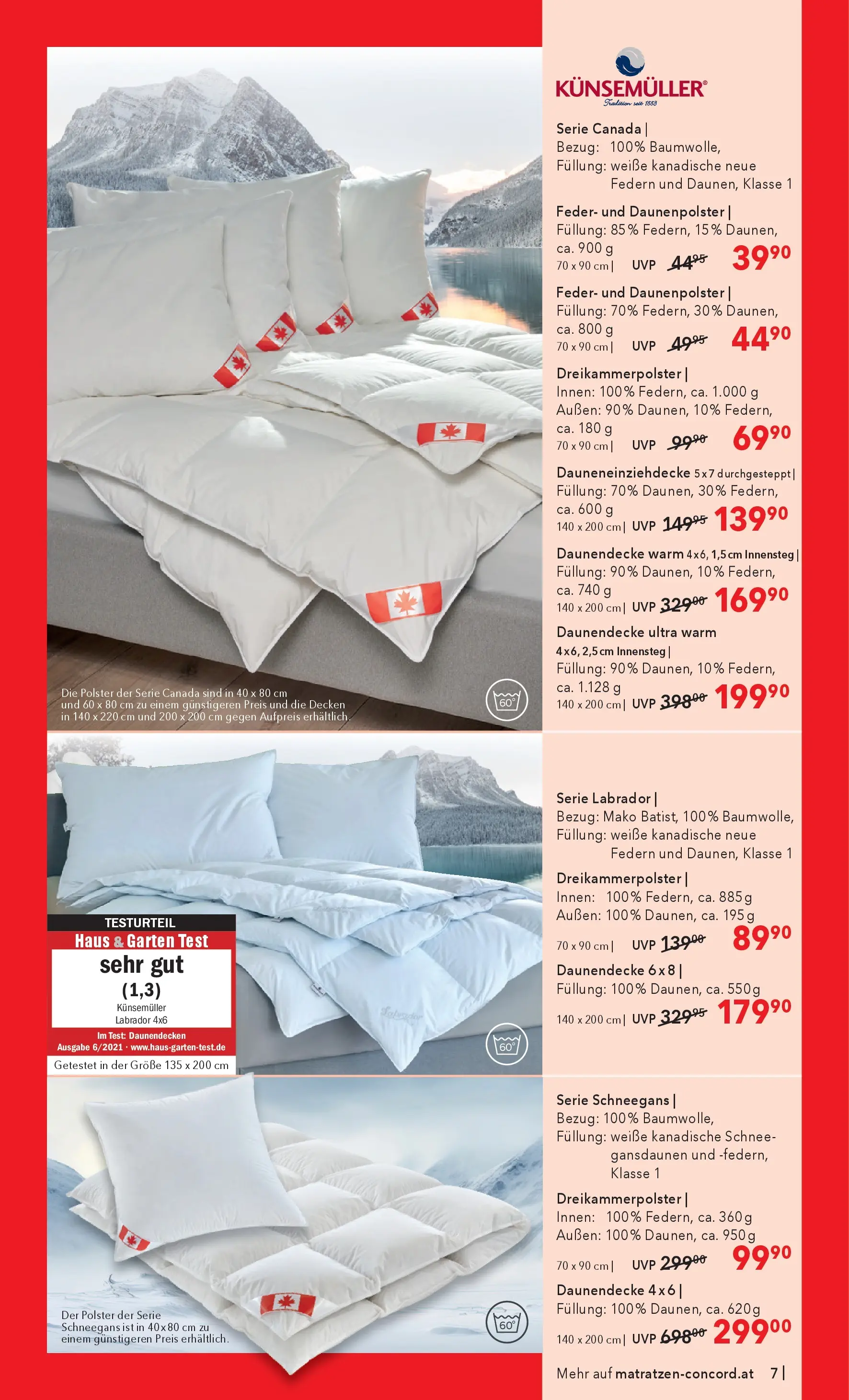 Matratzen Concord - Matratzen Concord: SALE von 26.12.2025 - Aktuelle Angebote | Seite: 7