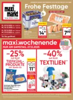 Maximarkt Maximarkt: Flugblatt - bis 31.12.2025