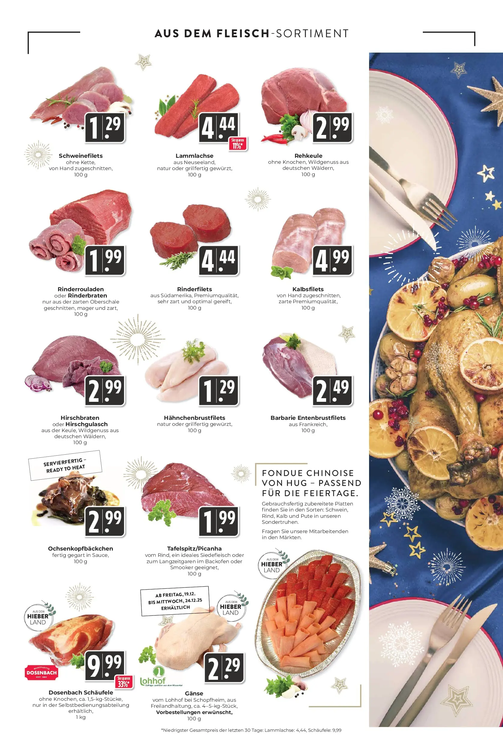 Entdecke - Hieber's Frischecenter: Meine Woche (ab 21.12.2025) zum Blättern | Seite: 4