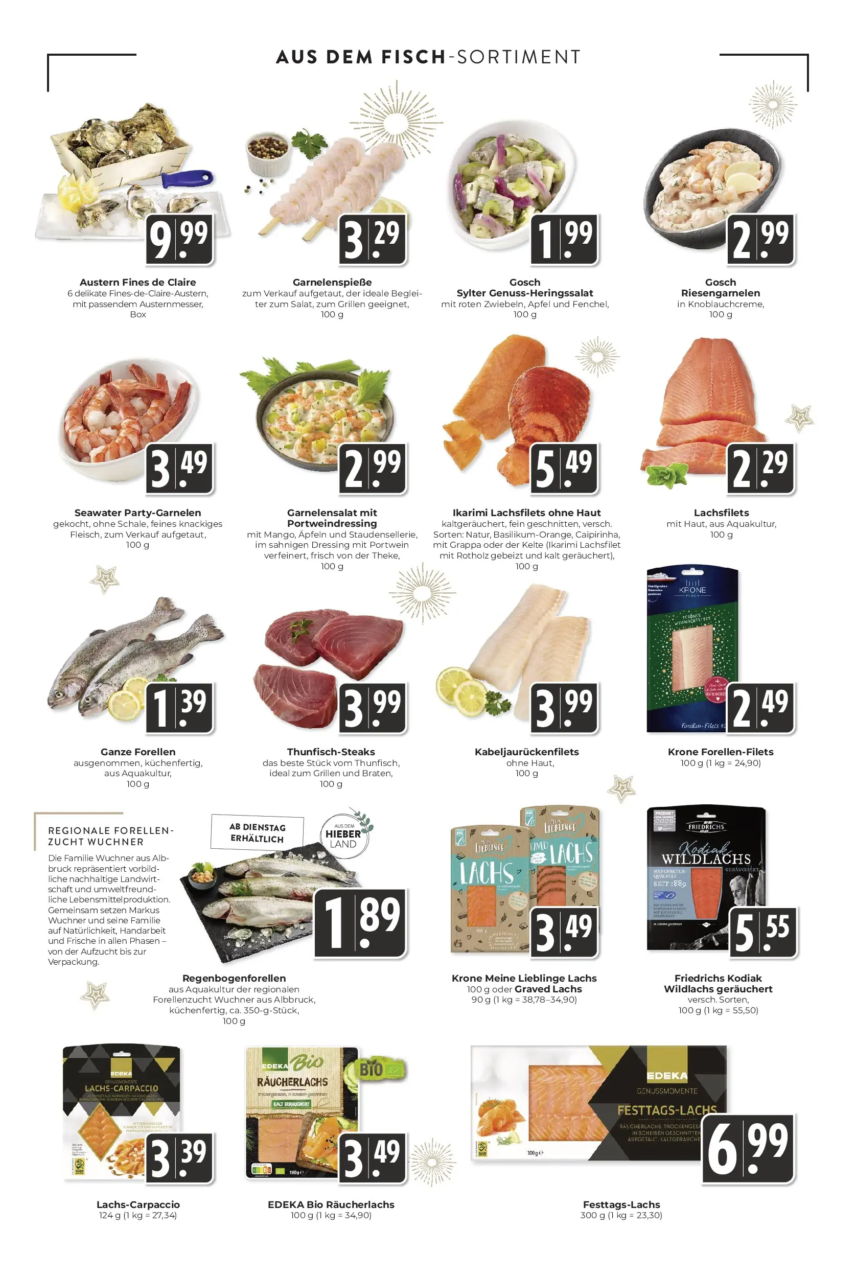 Entdecke - Hieber's Frischecenter: Meine Woche (ab 21.12.2025) zum Blättern | Seite: 7