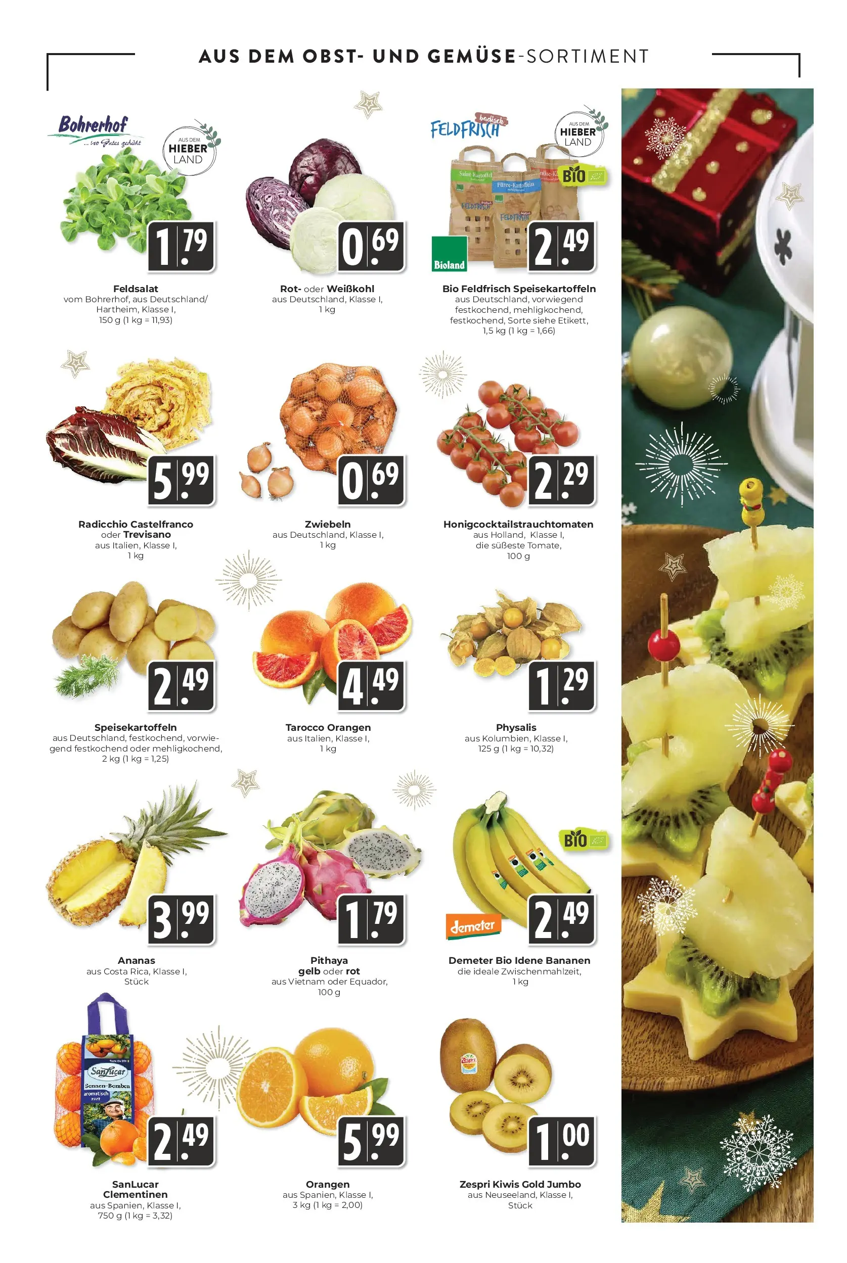 Entdecke - Hieber's Frischecenter: Meine Woche (ab 21.12.2025) zum Blättern | Seite: 9