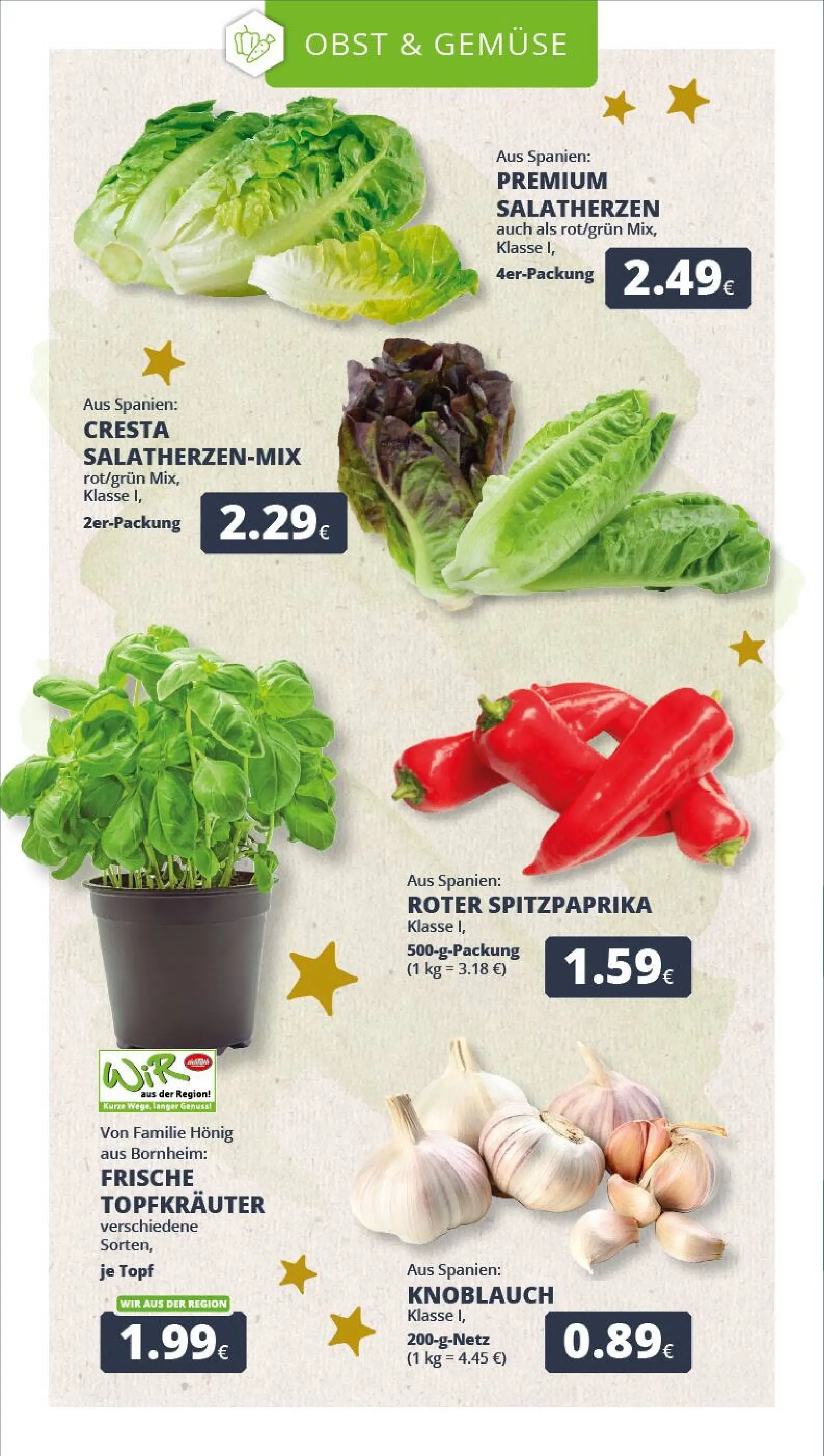 REWE Prospekt ab 15.12.2025 zum Blättern » Angebote | Seite: 8 | Produkte: Gemüse, Obst, Knoblauch