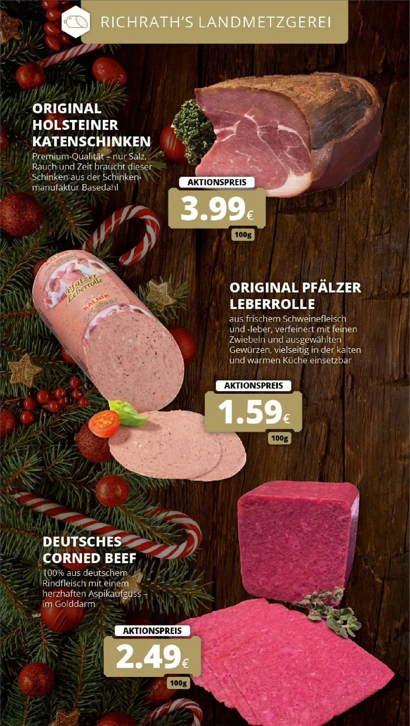 REWE Prospekt ab 15.12.2025 zum Blättern » Angebote | Seite: 11 | Produkte: Küche, Schinken, Schweinefleisch, Rindfleisch