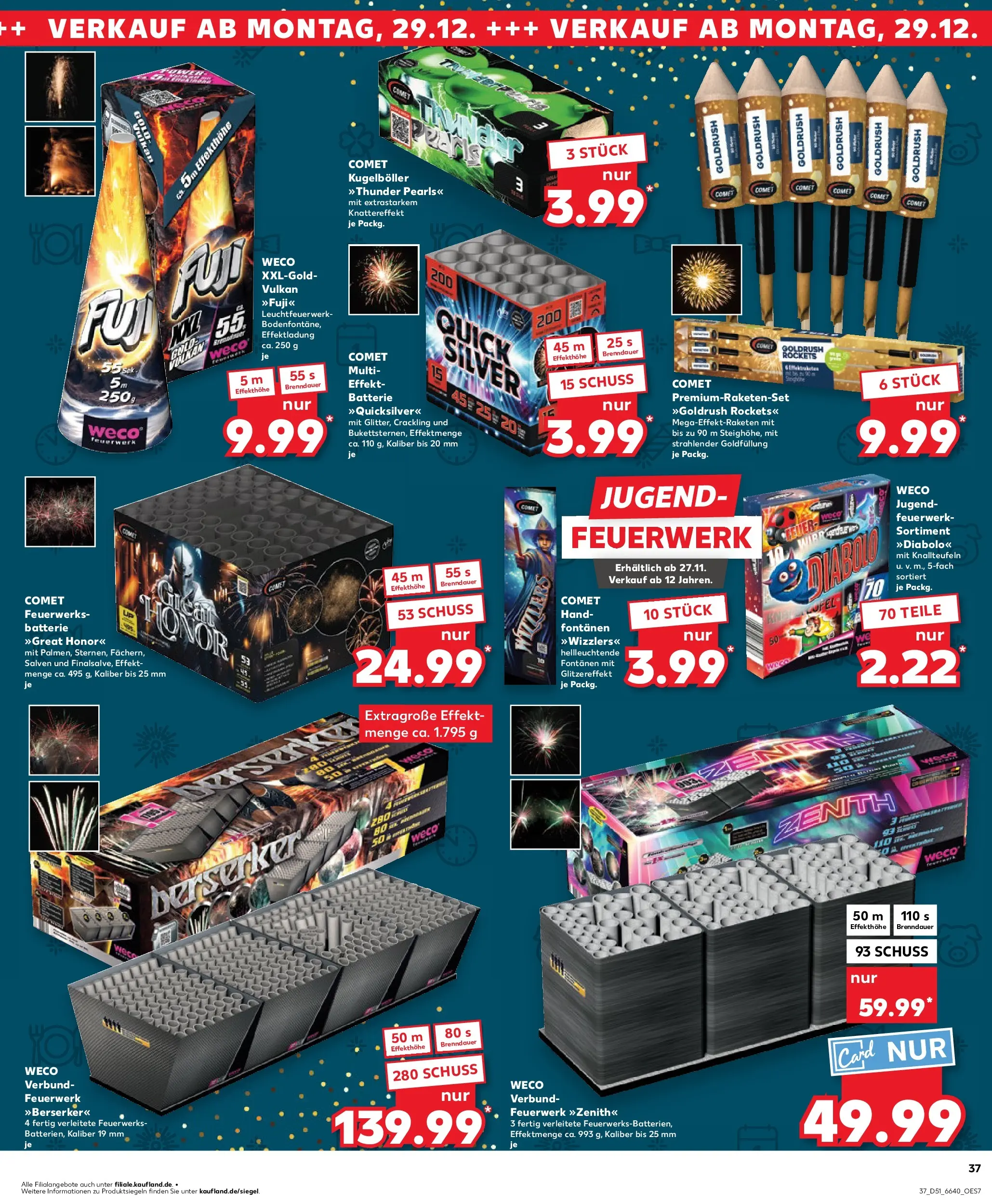 Prospekt Kaufland ab 21.12.2025 » Angebote Online zum Blättern | Seite: 37