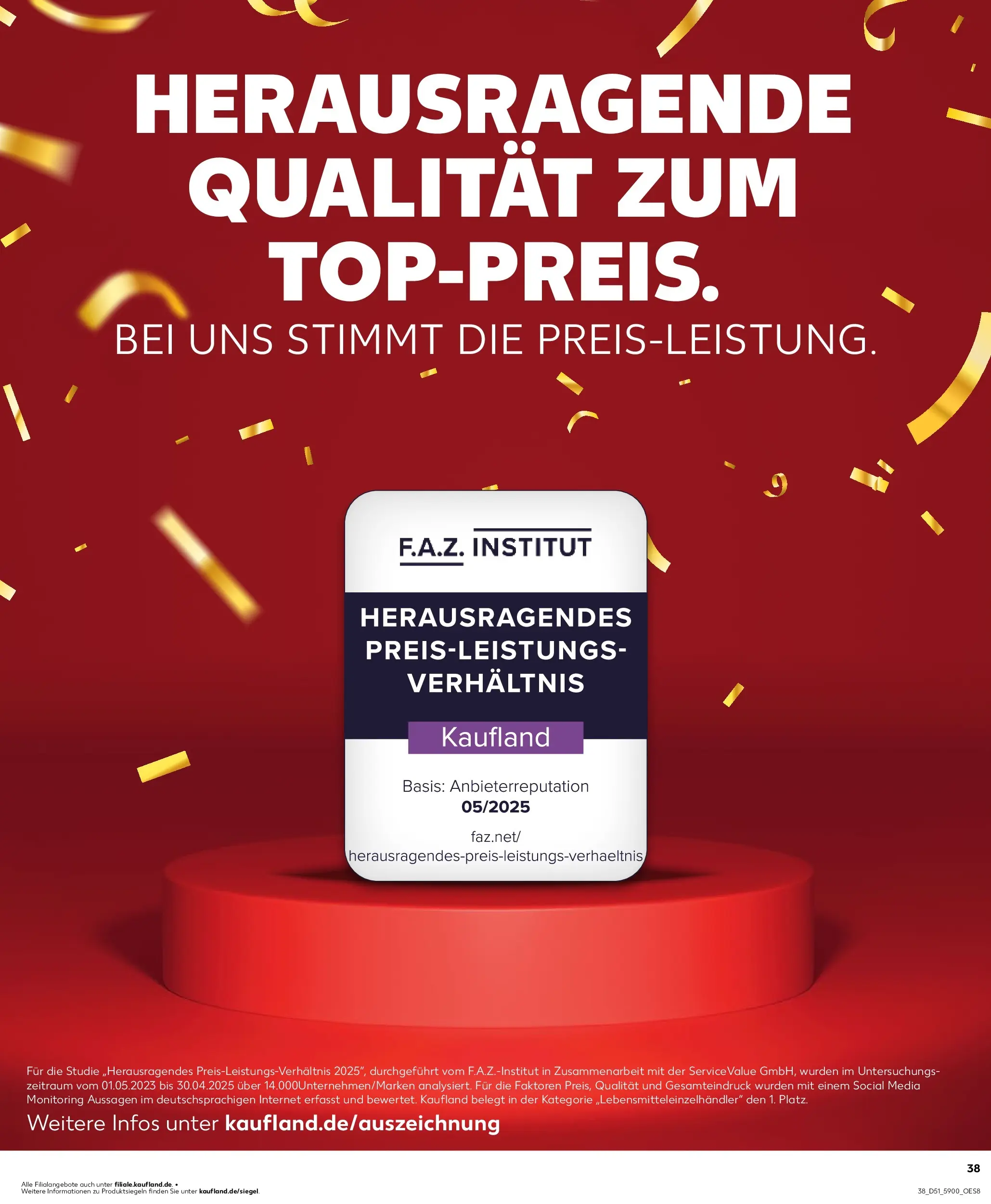 Prospekt Kaufland ab 22.12.2025 » Angebote Online zum Blättern | Seite: 38