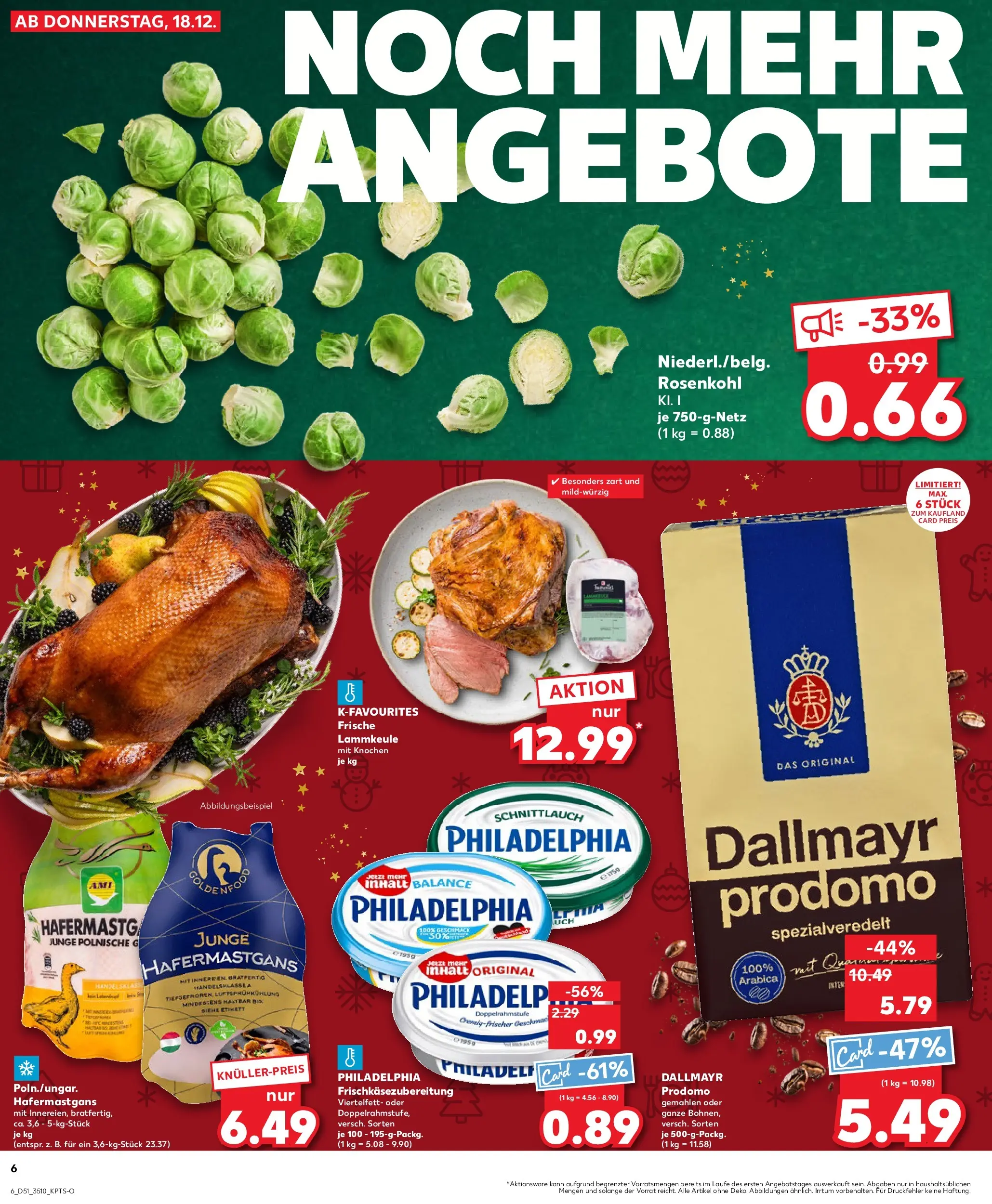 Prospekt Kaufland ab 22.12.2025 » Angebote Online zum Blättern | Seite: 6