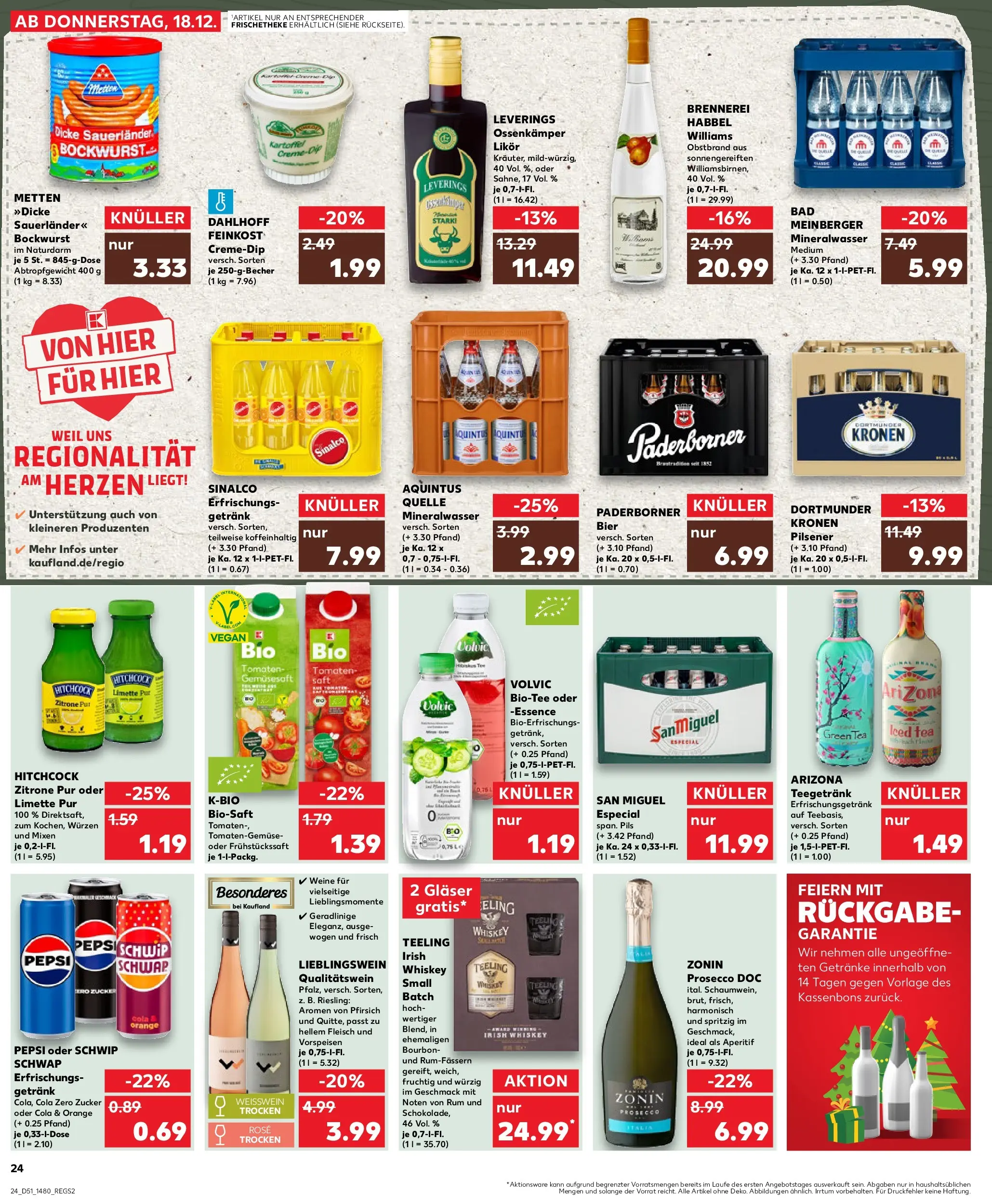Prospekt Kaufland ab 22.12.2025 » Angebote Online zum Blättern | Seite: 24
