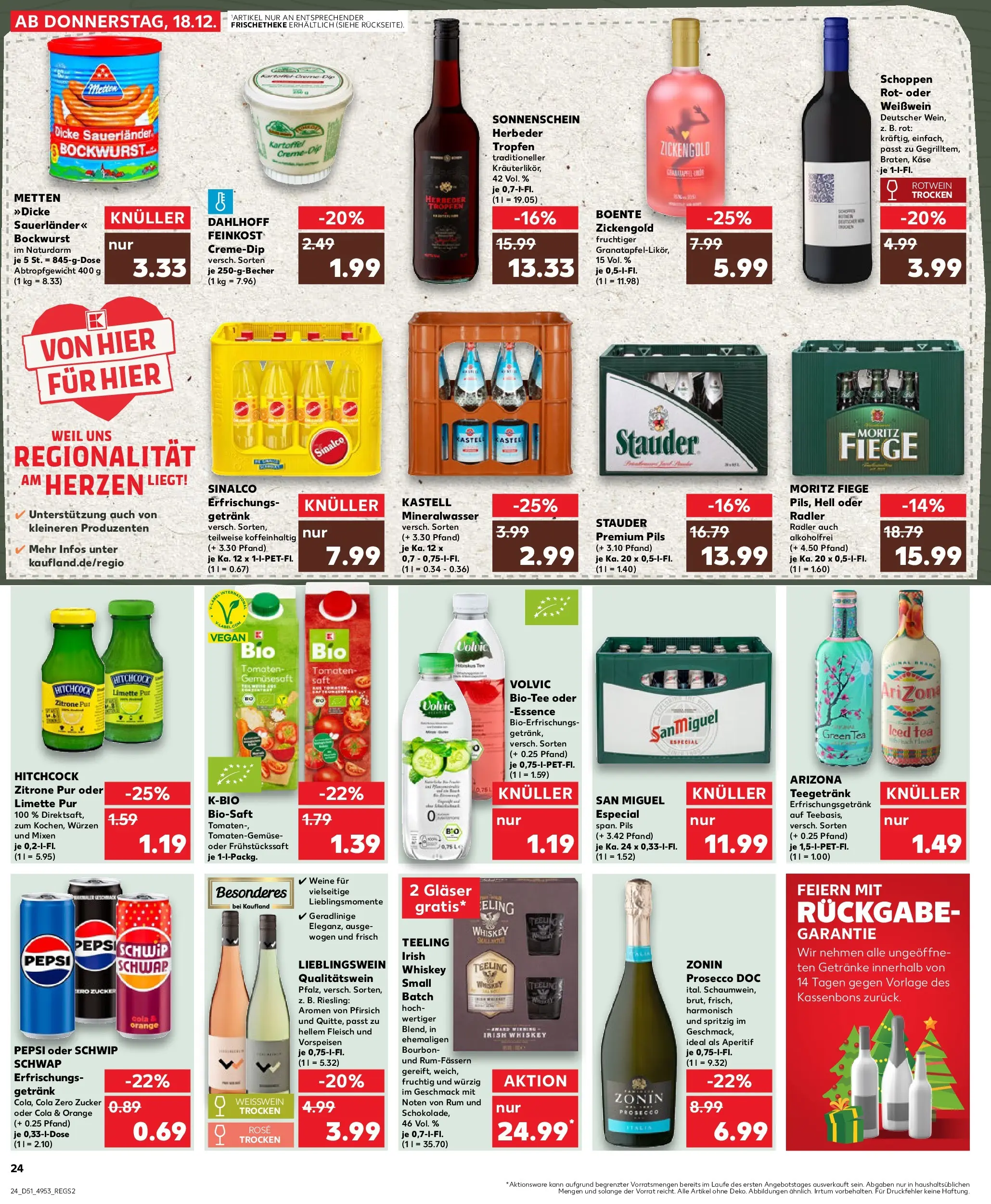 Prospekt Kaufland ab 22.12.2025 » Angebote Online zum Blättern | Seite: 24