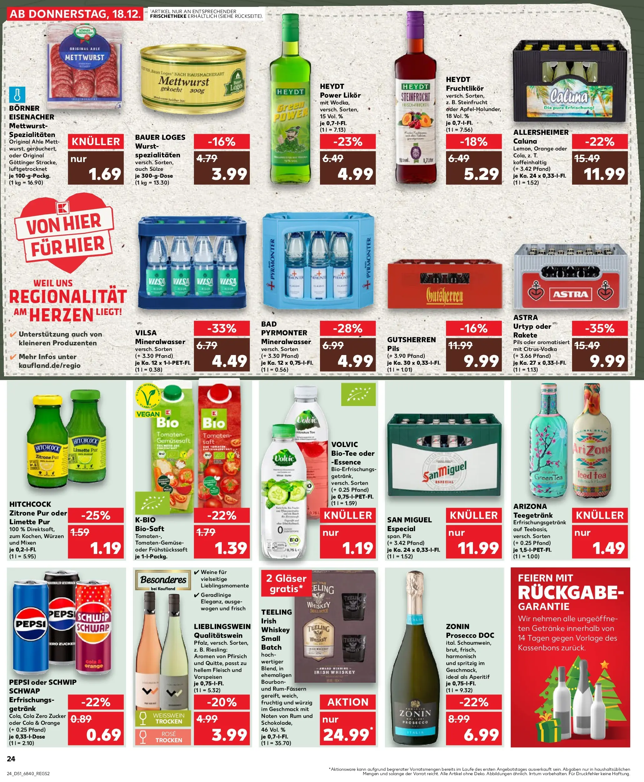 Prospekt Kaufland ab 22.12.2025 » Angebote Online zum Blättern | Seite: 24