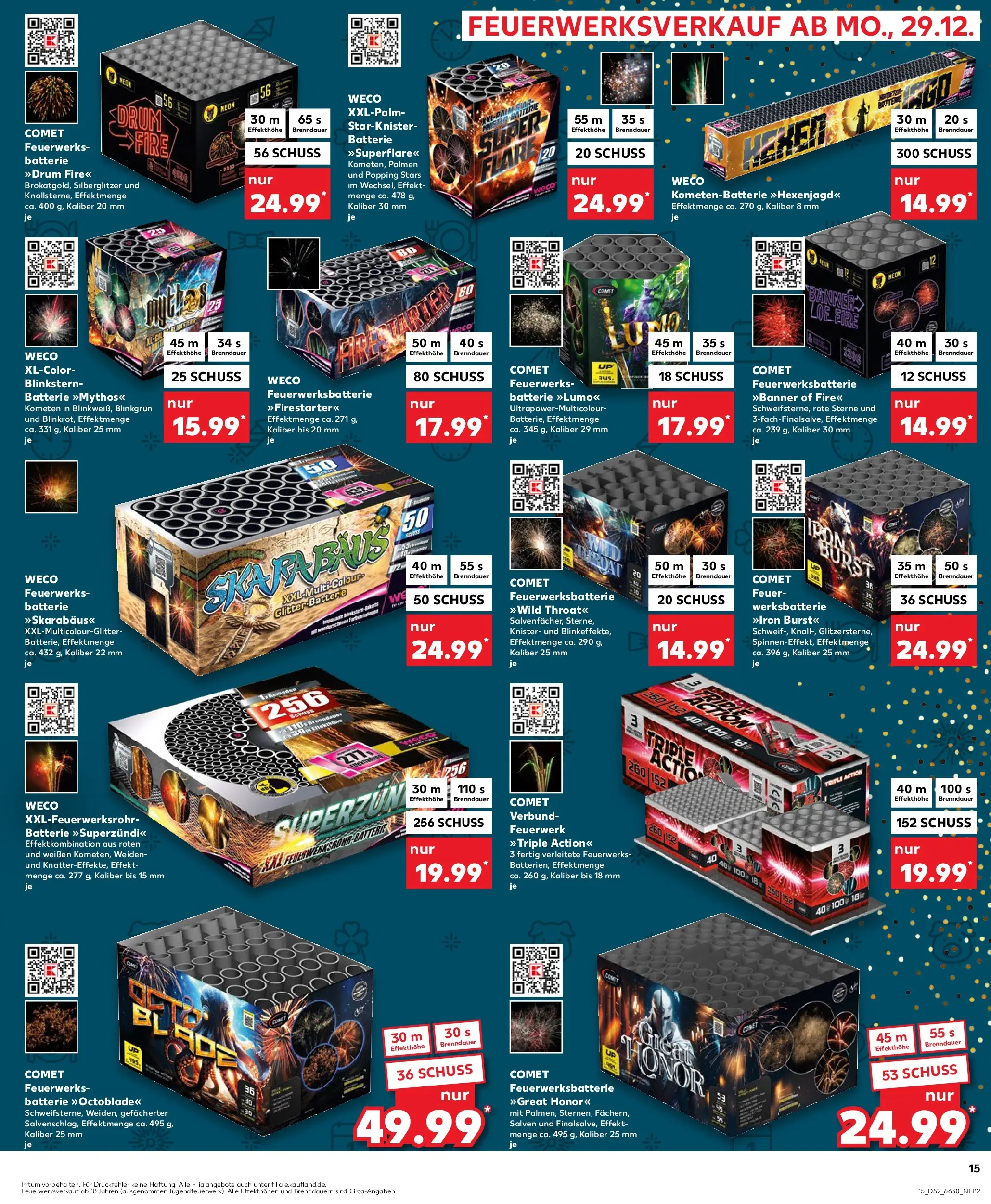 Prospekt Kaufland ab 26.12.2025 » Angebote Online zum Blättern | Seite: 15