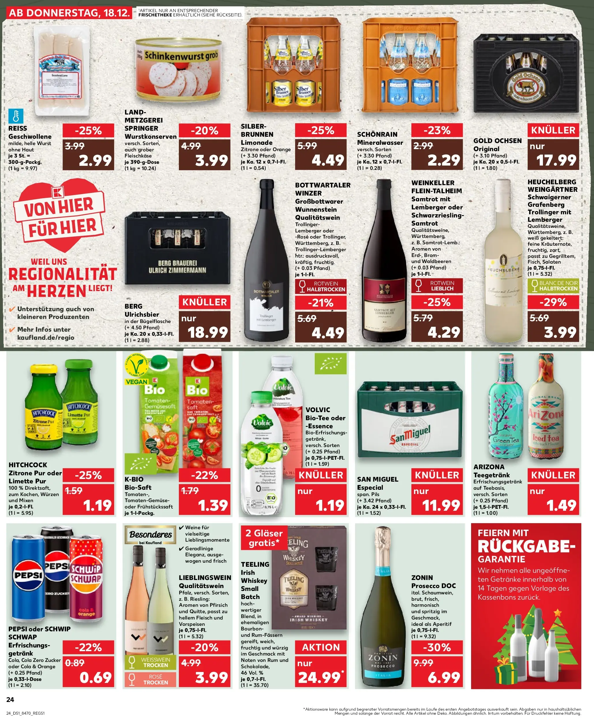Prospekt Kaufland ab 21.12.2025 » Angebote Online zum Blättern | Seite: 24