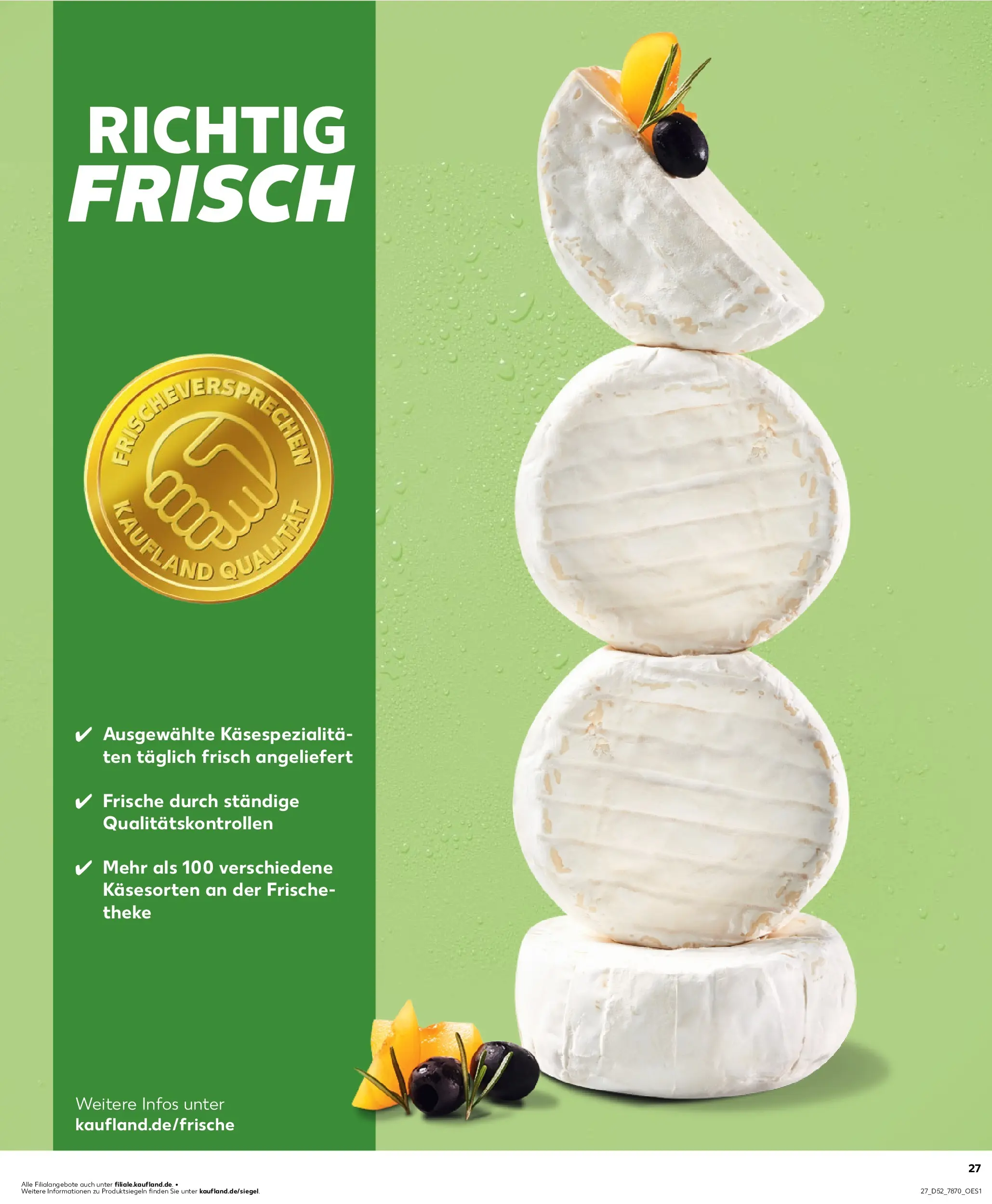 Prospekt Kaufland ab 26.12.2025 » Angebote Online zum Blättern | Seite: 27 | Produkte: Theke