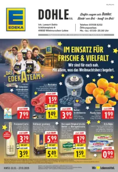 Edeka prospekt Hopsten	 ab 22.12.2025 gültig