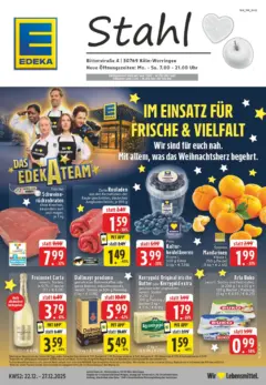 Edeka prospekt Köln-Worringen	 ab 21.12.2025 gültig