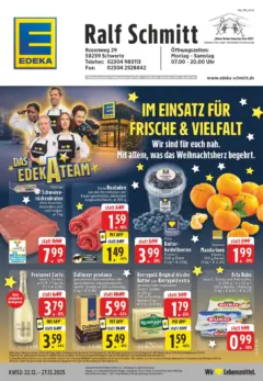 Edeka prospekt Schwerte - Holzen	 ab 22.12.2025 gültig