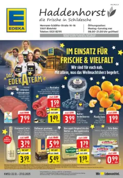 Edeka prospekt Bielefeld	 ab 22.12.2025 gültig