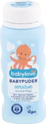 Pudră sensitive pentru bebeluși